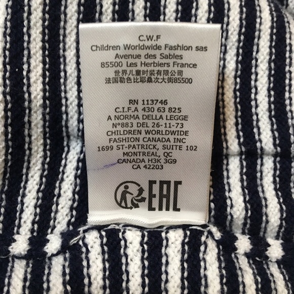 Carrément Beau baby boy knitted cardigan 12 months - Picture 6 of 6